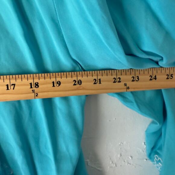 Ariat Misty Kimono Maui Blue Open Front Embroidered Cardigan S/P NWT - Picture 8 of 10